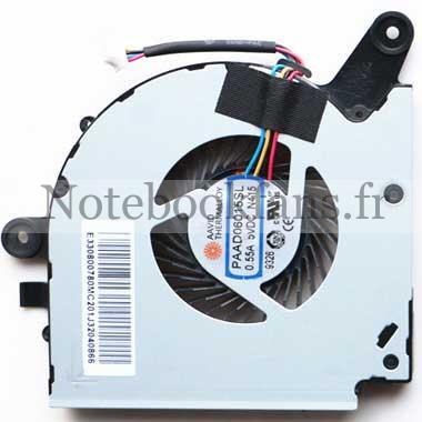 Ventilateur Refroidissement CPU GPU Pour MSI GF75 Thin - Remplacement PAAD06015SL
