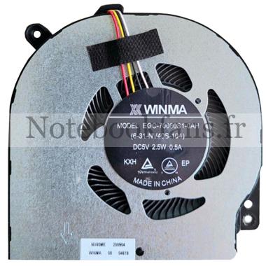 ventilateur Clevo 6-31-NV40S-104