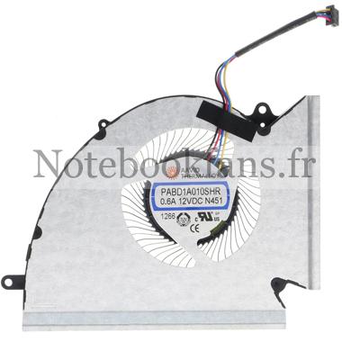 ventilateur Msi Gp76 Leopard 10ug-078uk