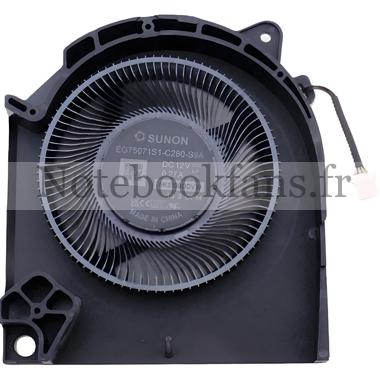 ventilateur Dell G16 7630 2023